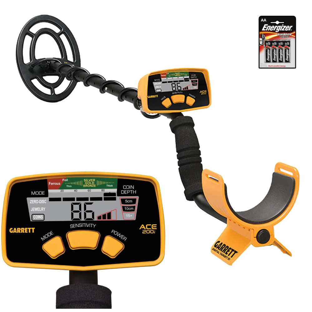 Garrett Ace 200i + zestaw